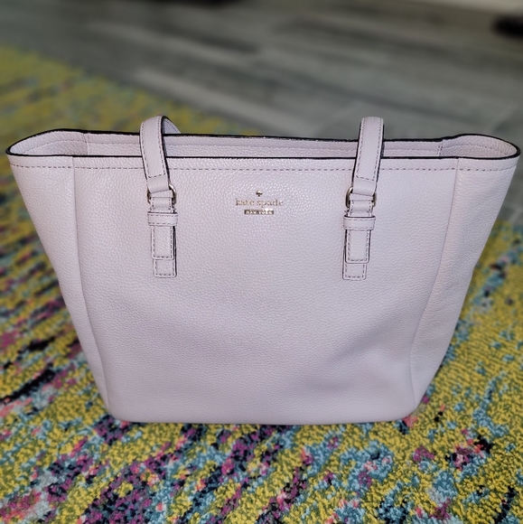 Kate Spade Jackson Street - Denise - Leather Tote Bag in Light Pink - Picture 1 of 10